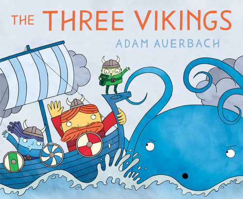 The Three Vikings book cover by Adam Auerbach