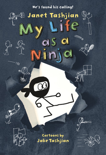 My Life as a Ninja book cover by Janet Tashjian