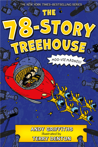 The 78-Story Treehouse: Moo-vie Madness! book cover by Andy Griffiths