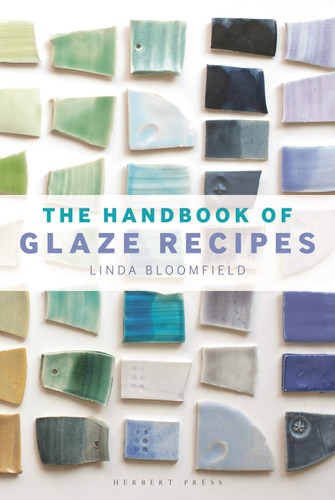 The Handbook of Glaze Recipes book cover by Linda Bloomfield