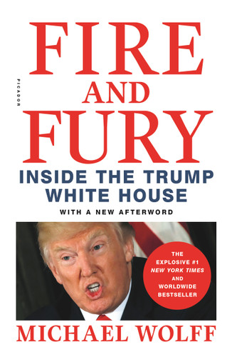 Fire and Fury: Inside the Trump White House book cover by Michael Wolff