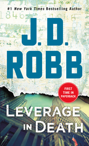 Leverage in Death: An Eve Dallas Novel (In Death #47) book cover by J. D. Robb