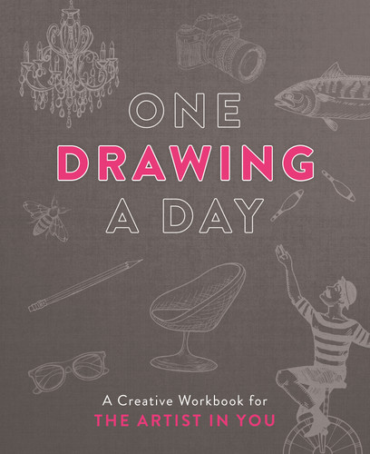 One Drawing a Day: A Creative Workbook for the Artist in You book cover by Nadia Hayes