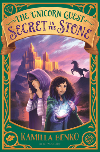 Secret in the Stone book cover by Kamilla Benko