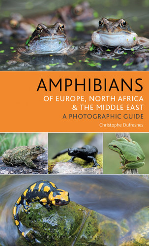 Amphibians of Europe, North Africa and the Middle East: A Photographic Guide (Bloomsbury Naturalist) book cover by Christophe Dufresnes