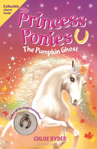 Princess Ponies 10: The Pumpkin Ghost (Princess Ponies) book cover by Chloe Ryder