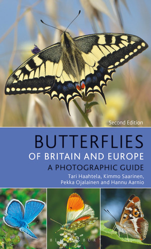 Butterflies of Britain and Europe: A Photographic Guide (Bloomsbury Naturalist) book cover by Tari Haahtela
