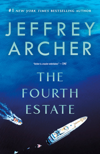 The Fourth Estate book cover by Jeffrey Archer