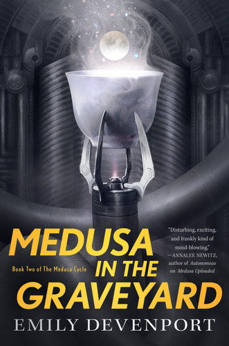 Medusa in the Graveyard: Book Two of the Medusa Cycle book cover by Emily Devenport