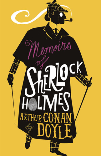 The Memoirs of Sherlock Holmes (Alma Junior Classics) book cover by Sir Arthur Conan Doyle