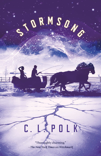 Stormsong book cover by C. L. Polk
