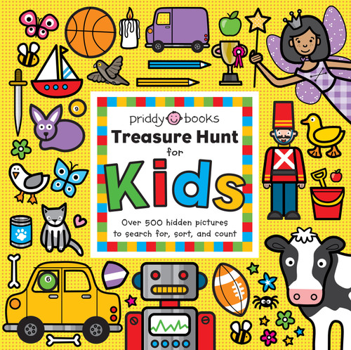 Treasure Hunt: Treasure Hunt for Kids: Over 500 Hidden Pictures to Search For, Sort, and Count (Treasure Hunt) book cover by Roger Priddy