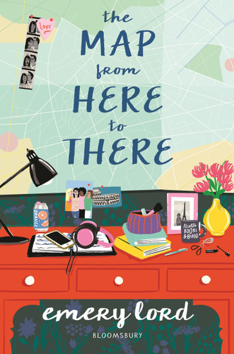 The Map from Here to There book cover by Emery Lord