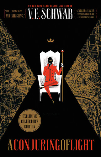A Conjuring of Light Collector's Edition: A Novel (Shades of Magic #3) book cover by V. E. Schwab