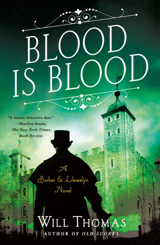 Blood Is Blood: A Barker & Llewelyn Novel book cover by Will Thomas