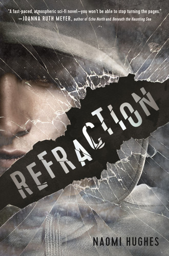 Refraction book cover by Naomi Hughes
