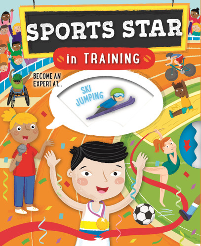Sports Star in Training book cover by Cath Ard