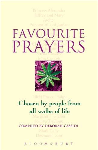 Favourite Prayers: Chosen by People from All Walks of Life book cover by 