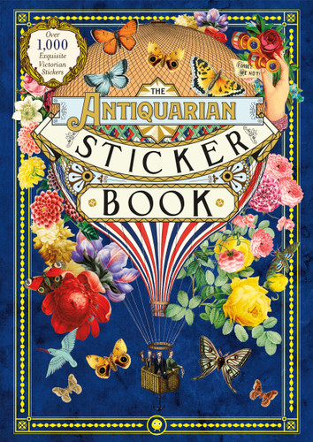 The Antiquarian Sticker Book: Over 1,000 Exquisite Victorian Stickers book cover by Odd Dot