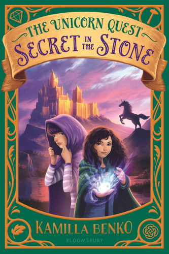 Secret in the Stone book cover by Kamilla Benko