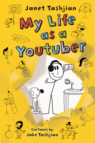 My Life as a Youtuber book cover by Janet Tashjian