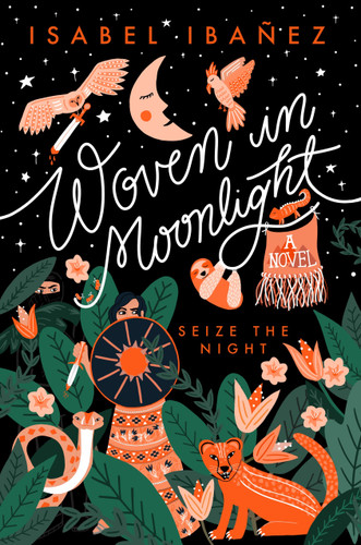 Woven in Moonlight book cover by Isabel Ibañez