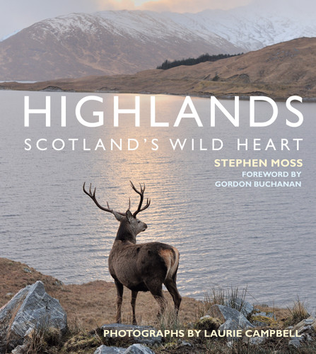 Highlands – Scotland’s Wild Heart book cover by Stephen Moss
