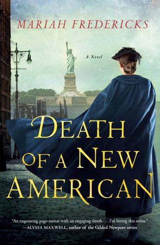 Death of a New American: A Novel book cover by Mariah Fredericks