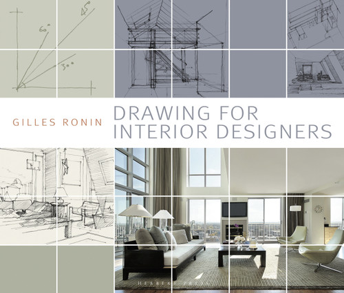 Drawing for Interior Designers book cover by Gilles Ronin