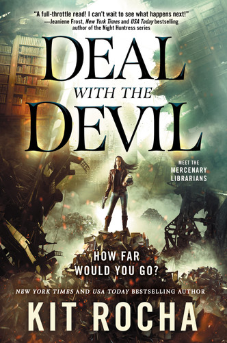 Deal with the Devil: A Mercenary Librarians Novel (Mercenary Librarians #1) book cover by Kit Rocha