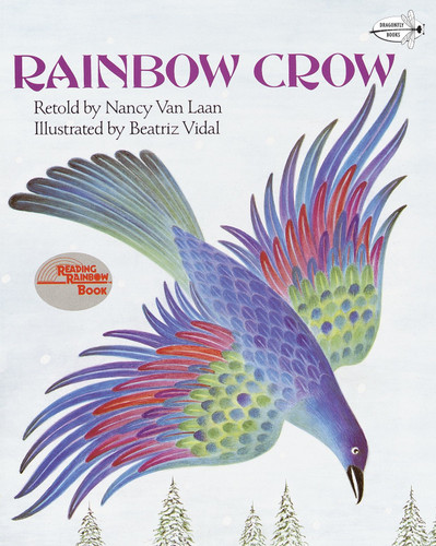 Rainbow Crow book cover by Nancy Van Laan