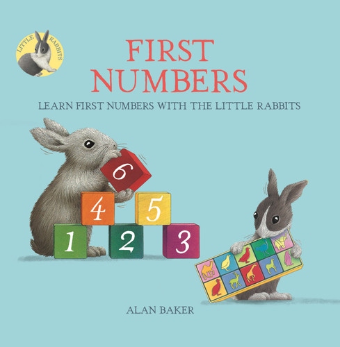 Little Rabbits' First Numbers: Learn first numbers with the Little Rabbits (Little Rabbit Books) book cover by Alan Baker