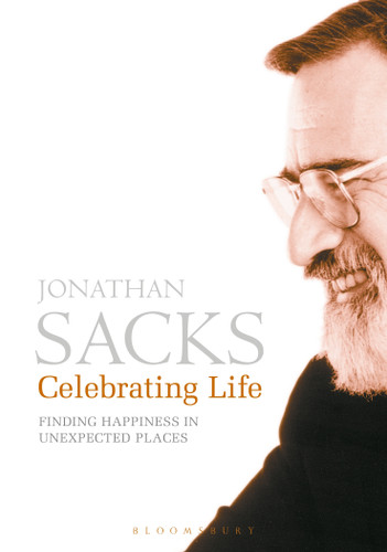 Celebrating Life: Finding Happiness in Unexpected Places book cover by Jonathan Sacks