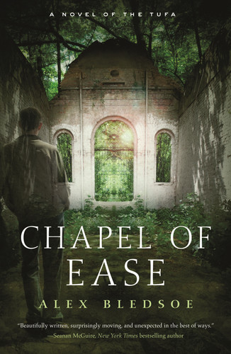 Chapel of Ease (Tufa Novels #4) book cover by Alex Bledsoe