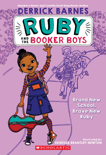 Brand New School, Brave New Ruby (Ruby and the Booker Boys #1) (Ruby and the Booker Boys) book cover by Derrick D. Barnes
