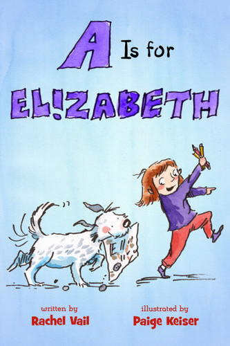 A Is for Elizabeth book cover by Rachel Vail