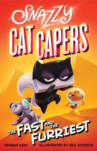 Snazzy Cat Capers: The Fast and the Furriest (Snazzy Cat Capers #2) book cover by Deanna Kent