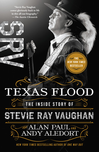 Texas Flood: The Inside Story of Stevie Ray Vaughan book cover by Alan Paul, Andy Aledort