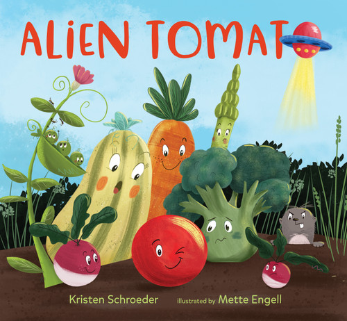 Alien Tomato book cover by Kristen Schroeder