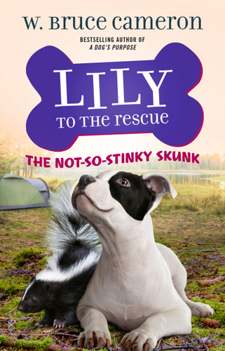 Lily to the Rescue: The Not-So-Stinky Skunk (Lily to the Rescue! #3) book cover by W. Bruce Cameron