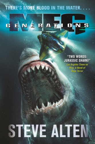 MEG: Generations (MEG #6) book cover by Steve Alten