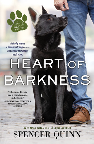 Heart of Barkness book cover by Spencer Quinn