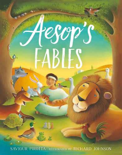 Aesop's Fables book cover by Saviour Pirotta