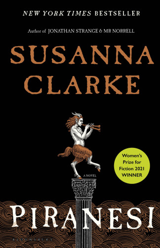 Piranesi book cover by Susanna Clarke