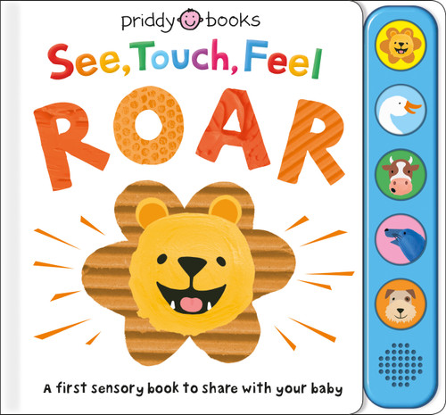 See, Touch, Feel: Roar: A First Sensory Book (See, Touch, Feel) book cover by Roger Priddy