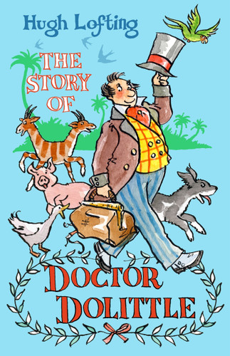 The Story of Dr Dolittle: Presented with the original Illustrations (Alma Junior Classics) book cover by Hugh Lofting