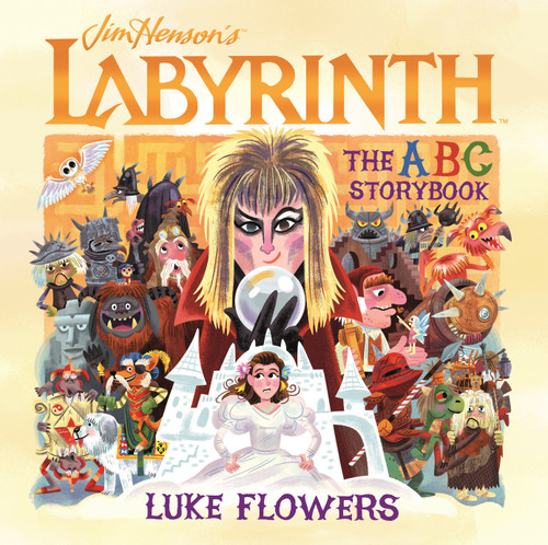 Labyrinth: The ABC Storybook book cover by Luke Flowers