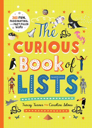 The Curious Book of Lists: 263 Fun, Fascinating, and Fact-Filled Lists (Curious Lists) book cover by Tracey Turner
