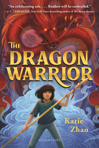 The Dragon Warrior book cover by Katie Zhao