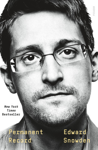 Permanent Record book cover by Edward Snowden